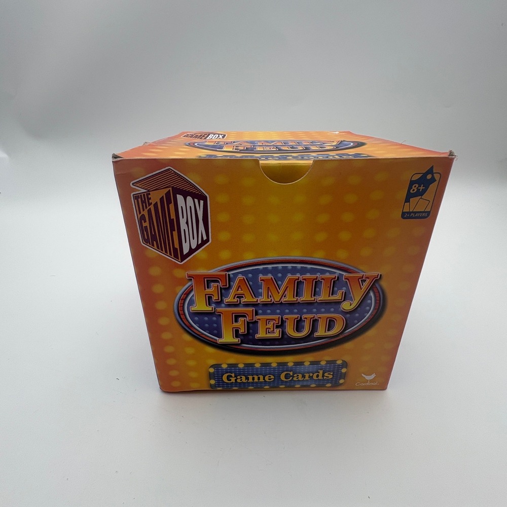 Cardinal Family Feud Game Cards The Game Box TV Show‎ Trivia Card Game 2015
